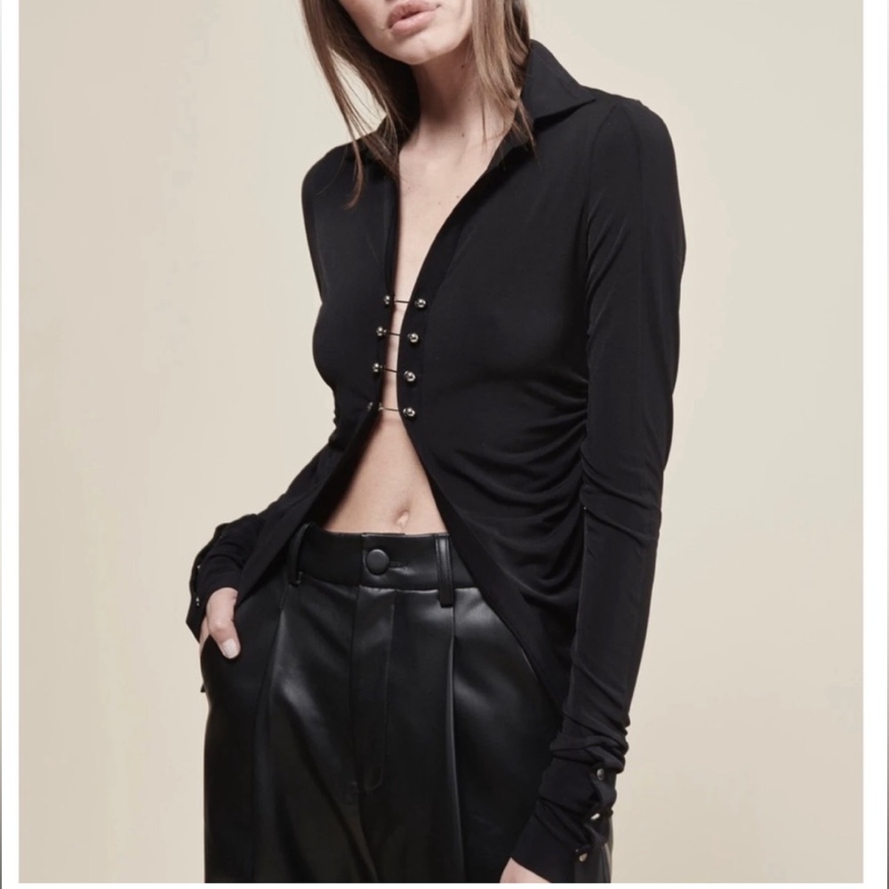 Aya muse x Dani Michelle black top